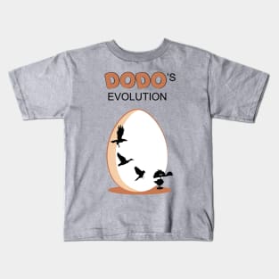 Dodo's Evolution Kids T-Shirt